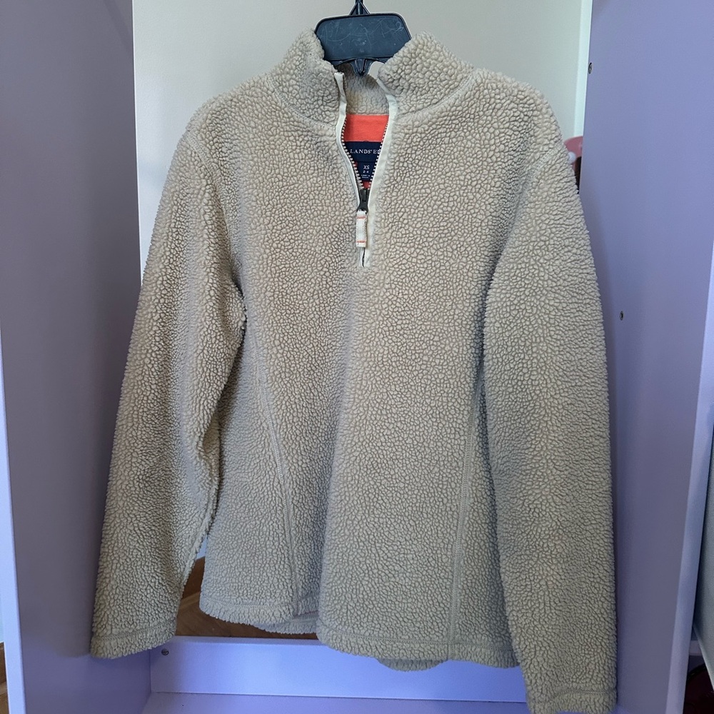 Lands’ End Sherpa Pullover